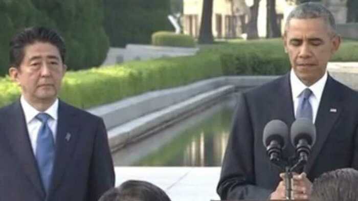 2016年5月オバマ元大統領が現職大統領として初めて広島を訪問