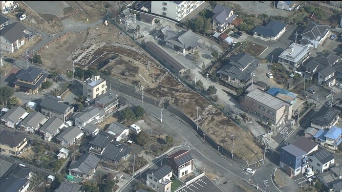 沼津市で見つかった高尾山古墳(2016年撮影)