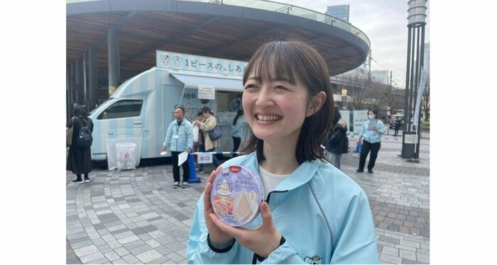 QBBチーズデザートの開発にたずさわる齋藤安希子さん