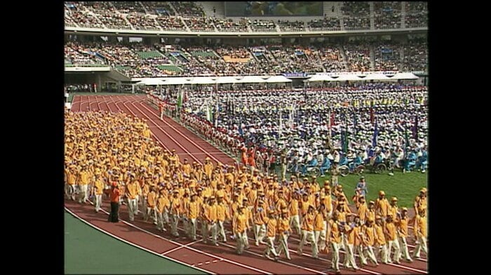 「第3回全国障害者スポーツ大会」開会式(静岡・袋井市)