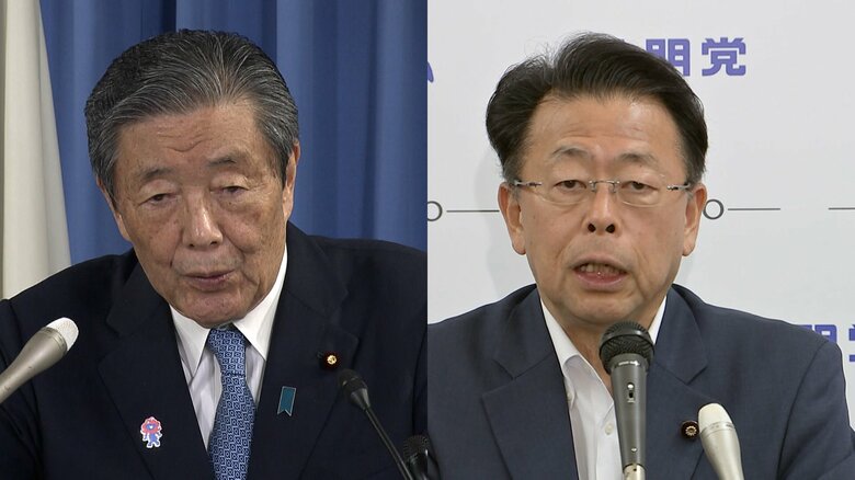 江藤農水相「コメ」発言　公明・西田氏「極めて不適切」と苦言　自民・森山氏「大変申し訳ない」と陳謝｜FNNプライムオンライン