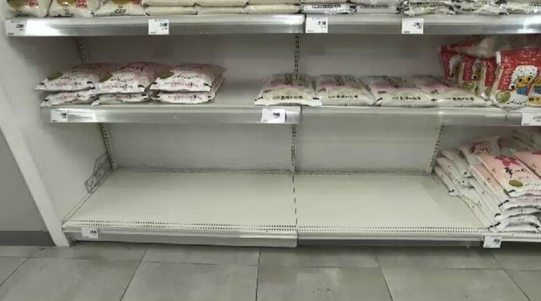 約100袋がわずか2日で…備蓄米あっという間に売り切れ　スーパー平均価格は再び上昇5キロ4268円に　江藤農水相「米は買ったことない」発言も波紋　福岡｜FNNプライムオンライン
