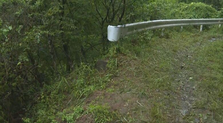 「川に車が落ちている」20～30ｍ転落か　車内にいた高齢男性が死亡　軽自動車が川岸で横転、通行人が通報　警察が身元の確認進める　長野・阿南町｜FNNプライムオンライン