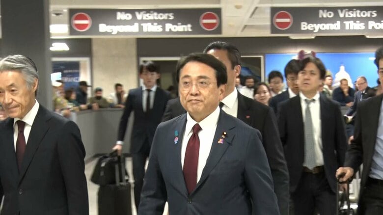 【速報】日米関税交渉始まる　交渉前にトランプ大統領と赤沢経済再生相が会談｜FNNプライムオンライン