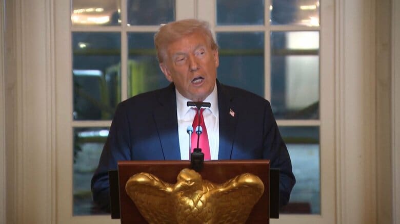 ハマスが武装解除に応じなければ「中東の同盟国がガザに入りハマスを正す」トランプ大統領がSNSで警告｜FNNプライムオンライン