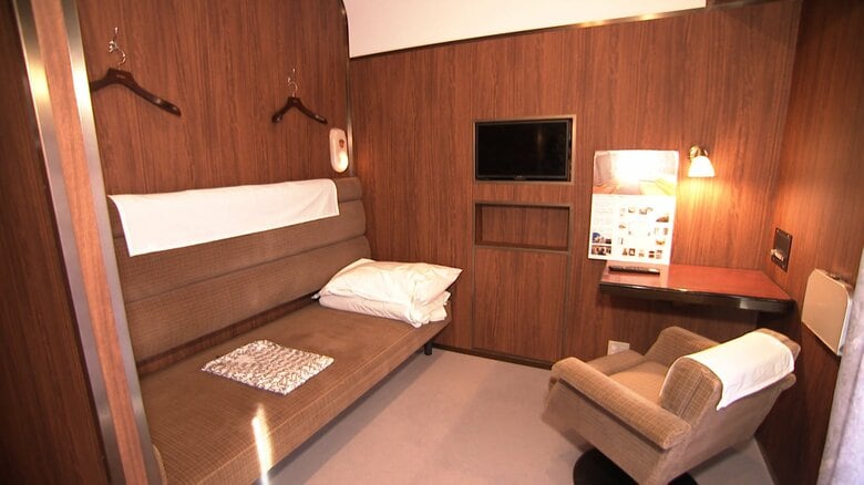 あの「北斗星」が賃貸住宅に　寝台特急の「個室」を再現した1Kが月19万円～　最寄りはJR「さいたま新都心」駅｜FNNプライムオンライン