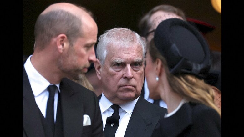 イギリス・チャールズ国王が弟・アンドルー王子の称号や肩書きを正式に剥奪　少女性的虐待事件に関与の疑惑受け｜FNNプライムオンライン