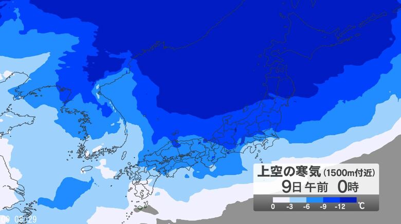 3連休の天気は…警報級の大雪の可能性　11日から12日頃にかけて長野県北部や西側の地域を中心に　24時間予想降雪量は北部50センチ、中部・南部20センチ（11日午前6時から・多い所で）｜FNNプライムオンライン