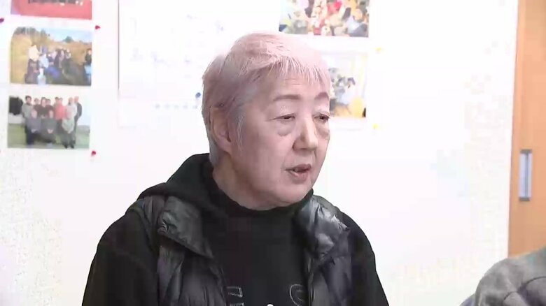佐原第2アパート「ア・モーレの会」の小針美津子会長(72)