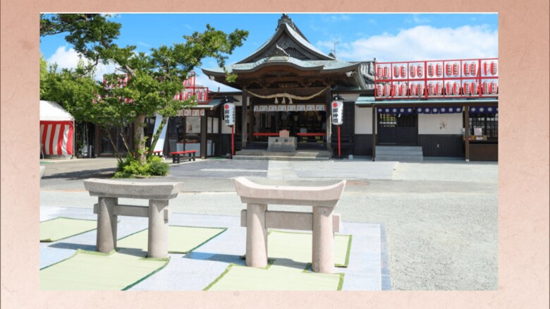 熊本・宇土市「粟嶋神社」