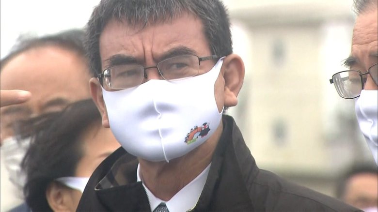 河野大臣「思いを新たにした」 対岸から北方領土を視察