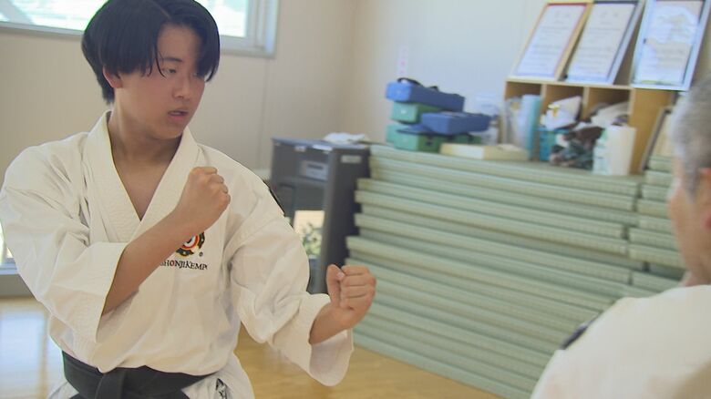 新津高校・少林寺拳法部 小野塚純さん