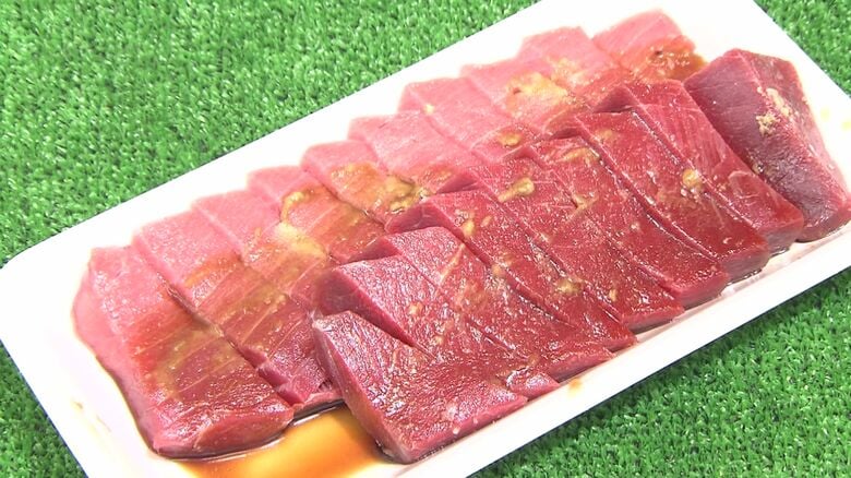 上が釧路産　下が地中海産