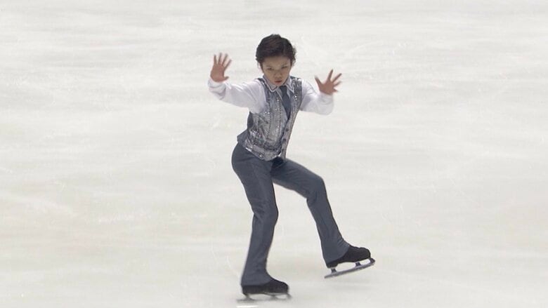当時14歳だった宇野昌磨（2011年全日本フィギュア）