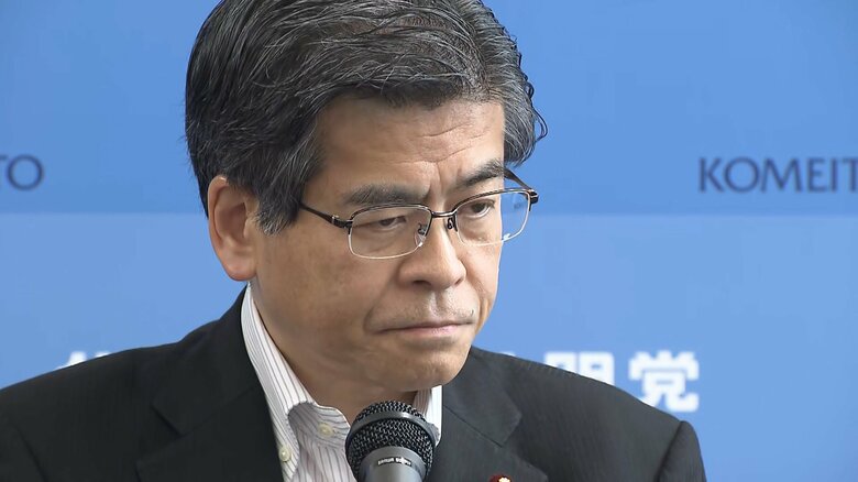 公明党･石井幹事長(26日）
