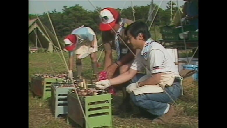 昭和61（1986）年8月 第9回日本ジャンボリー（宮城・白石市）