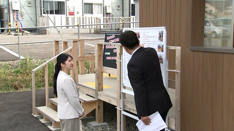 七尾市の万行団地をご訪問