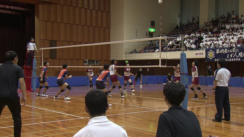 男子決勝戦は大村工業と佐世保南