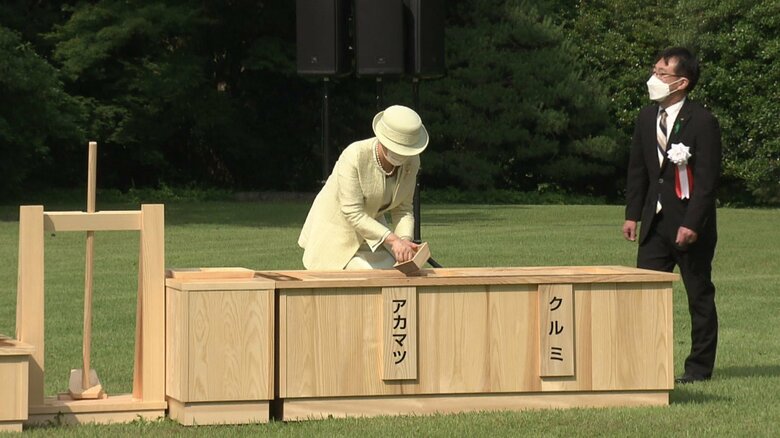 天皇ご一家の1年を振り返る（全国植樹祭はオンライン参加　5月）