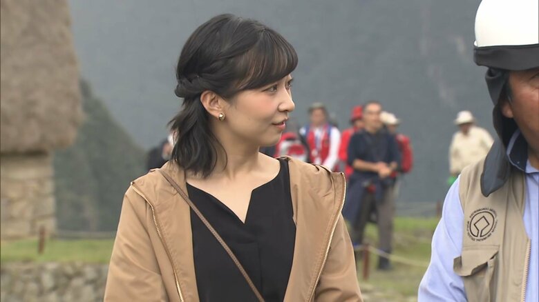 マチュピチュ遺跡を視察された佳子さま（11月4日）