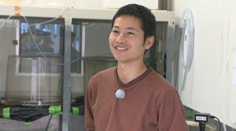 女川町の地域おこし協力隊　長谷川翔亮さん