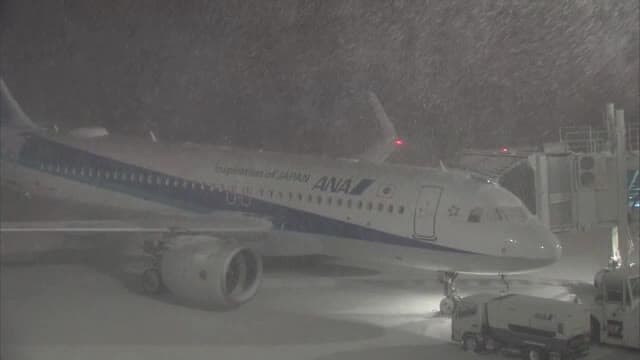 【大雪影響】JRで特急列車など始発から運転見合わせ　鳥取空港発着の東京便が欠航