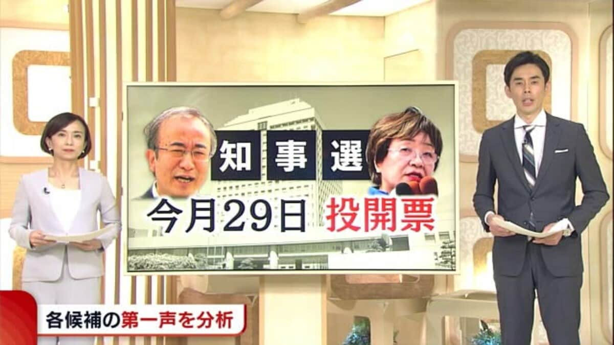 解説 新潟県知事選挙 候補者２人の第一声を分析 重点的に訴えた政策は