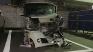 倉敷市の市道で軽自動車が電柱に衝突　小学1年生の6歳の女の子が重体【岡山・倉敷市】
