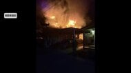 富山市で少なくとも住宅5棟が燃える火事、火元を管理していた67歳男性と連絡取れず