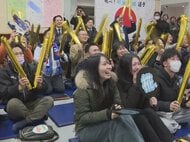 五輪スノーボード女子ビッグエアで岐阜市出身の村瀬心椛が“金メダル” 地元では恩師や同級生らが集まり歓喜