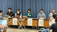 現役教師が平和教育「萎縮を懸念」　辺野古転覆事故でお笑いタレントたかまつななさんら会見　文科省「教育基本法違反」指摘受け