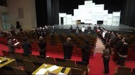 「岬のマヨイガ」稽古開始 竹下景子さん「最初に宮古の皆さんに」<岩手・宮古市>