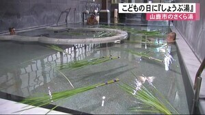 こどもの日 山鹿市『さくら湯』でしょうぶ湯【熊本】