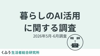 約8割が日常生活で「AIを身近に感じる」と回答。生成AIの利用率は「ChatGPT」が約7割で最も高く、「時間にゆとり」「判断に自信」「ストレス・孤独感が和らぐ」実感も