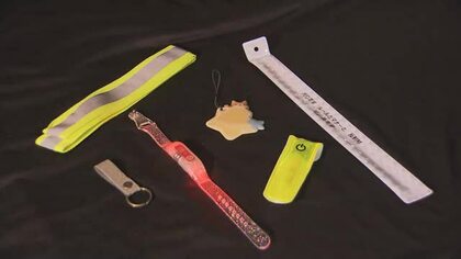 生活道路でなぜ…岡山県内で相次ぐ「夜間の歩行者死亡事故」警察が「夜光反射材着用」呼びかけ【岡山】