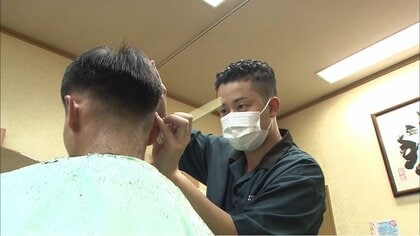 父急逝で夢を諦め5代目に…約150年続く理容店守る21歳 形見のハサミで「大会」へ猛練習【長野発】