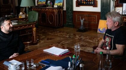 俳優ショーン・ペンがアカデミー賞授賞式を欠席しウクライナ訪問　面会したゼレンスキー大統領が謝意