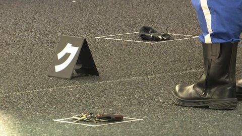 日本橋で男性死亡ひき逃げ　44歳の男を逮捕　「人とぶつかったことは間違いない」　容疑認める
