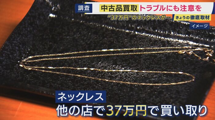 買取価格のトラブル