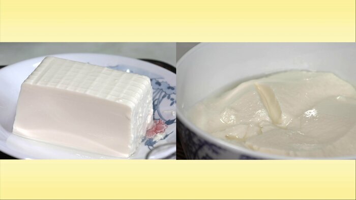 冷ややっこは「絹」と「よせ」の2種類