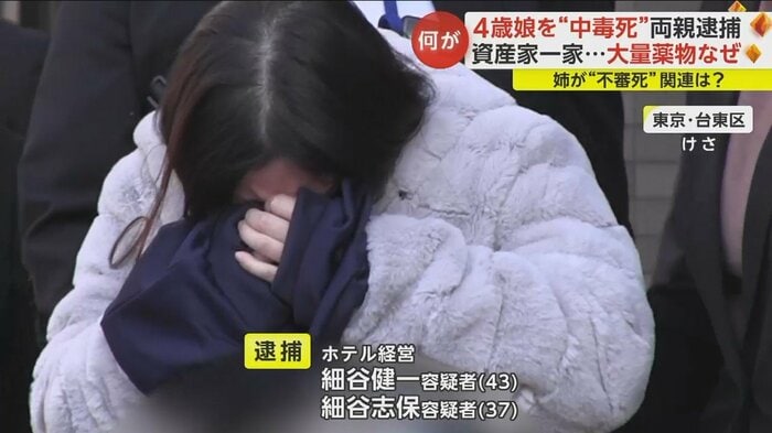 逮捕された細谷志保容疑者