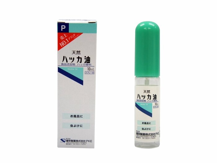 提供:健栄製薬株式会社 ハッカ油:スプレー式