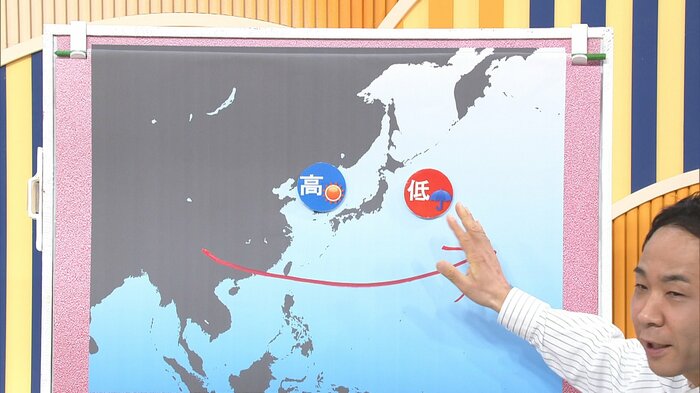 「西高東低」冬型の気圧配置が“固定”