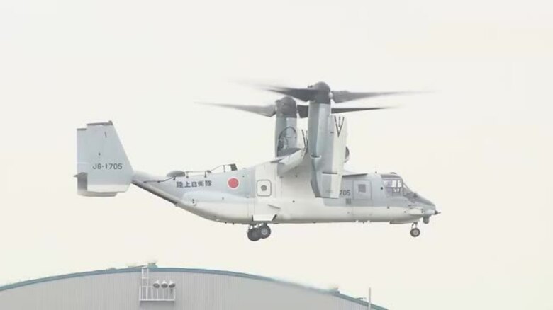 【速報】佐賀空港オスプレイ配備計画 1機目配備は駐屯地開設に合わせ7月9日【佐賀県】｜FNNプライムオンライン