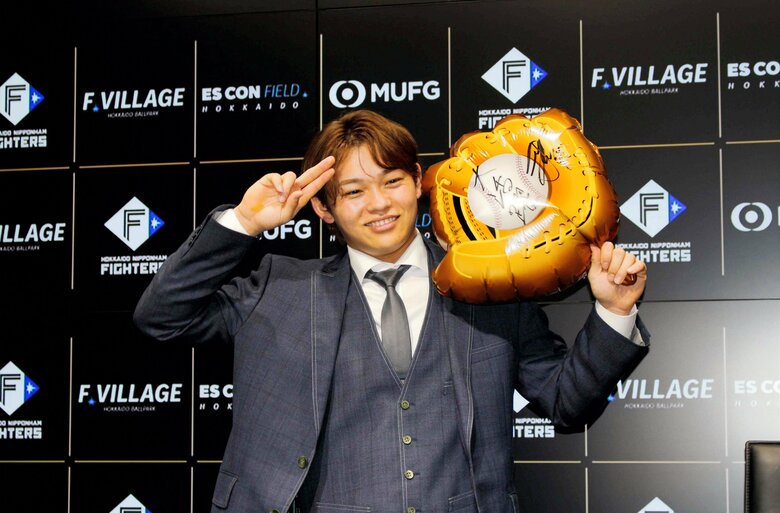 【日本ハム】田宮裕涼「いずれは日本を代表するキャッチャーに」、上原健太「本当諦めずにやってよかった」7選手が契約更改｜FNNプライムオンライン