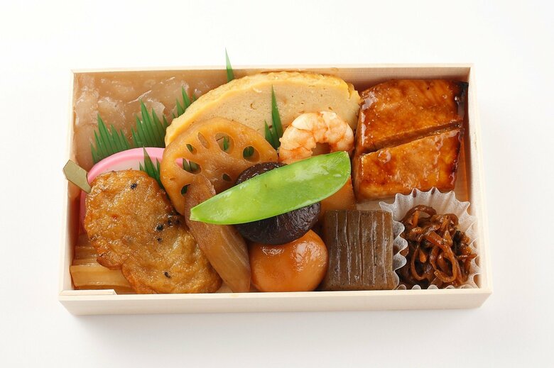 「並かし七」、これに白飯を付けた弁当は税込1772円 （出典:日本橋弁松総本店）