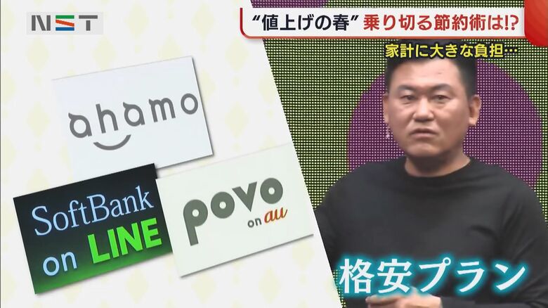 通信費の見直しで節約