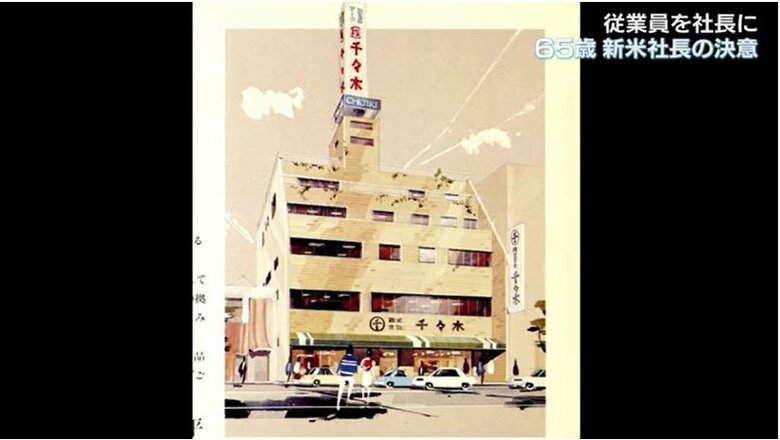 かつてのチヂキ社　社屋