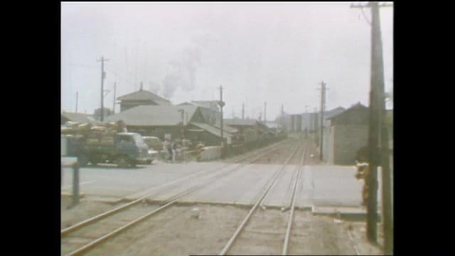 車窓から見る線路