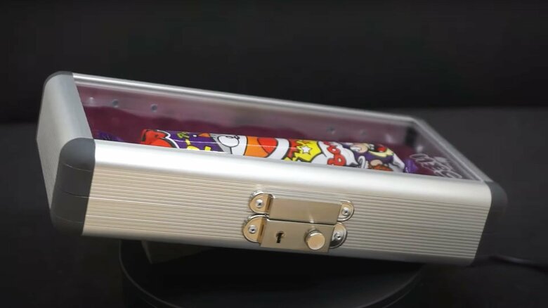 鍵で施錠することもできる（提供：アクテック）